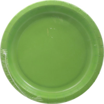 Signature Select Dinner Plates Fresh Green - 10 Count - Image 2