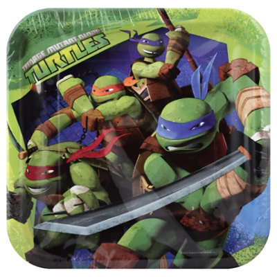 Ag Tmnt Dinner Plates - EA - Image 1