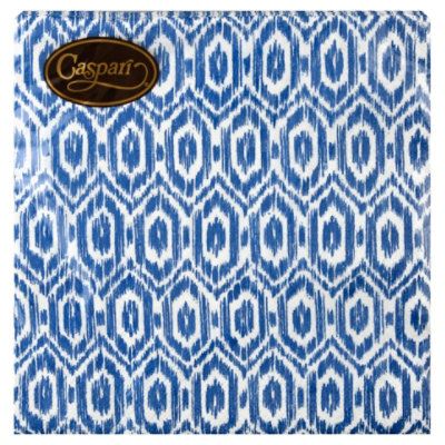 Amala Ikat Bluenapkin Luncheon - 20 CT - Image 3