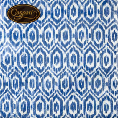 Amala Ikat Bluenapkin Luncheon - 20 CT - Image 2