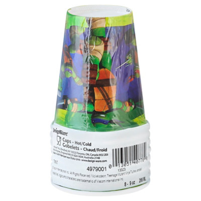 Ag Tmnt 9z Hot Cold Cups - EA - Image 1