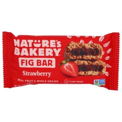 Nature's Bakery - Whole Wheat Fig Bar Strawberry 12 Count, 2 oz (Pack of 12) - Image 1