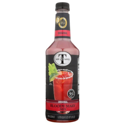 Mr & Mrs T - Original Bloody Mary Mix, 1 Ltr (Pack of 6) - Image 1