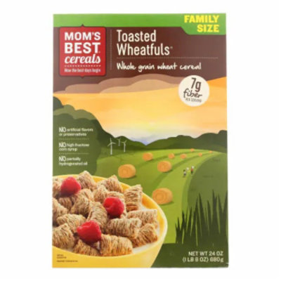 Mom's Best - Sweetened Wheatfuls Full Cereals, 24 oz (Pack of 12) - Image 1