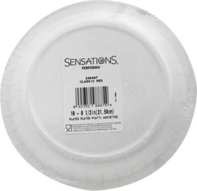 Sens Red Dinner Plates - 10 CT - Image 3