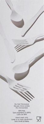 Sens White Cutlery - 24 CT - Image 4