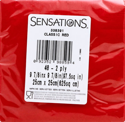 Sens Red Bev Naps - 40 CT - Image 4