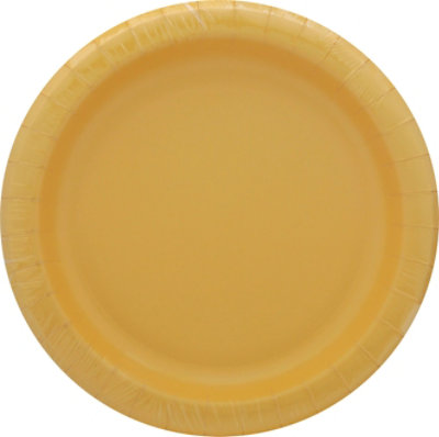 Sens Yellow Lunch Plates - 10 CT - Image 2