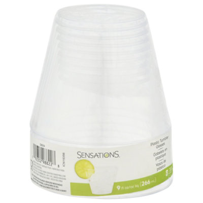 Sens Clear Tumblers 9oz - 8 CT - Image 3