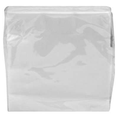 Sens White Bev Napkins - 40 CT - Image 3