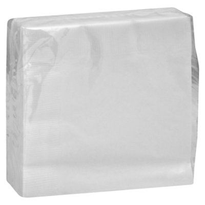 Sens White Bev Napkins - 40 CT - Image 1
