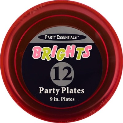 Part Essentials Northwest Plates Neon - 12 CT - Image 2