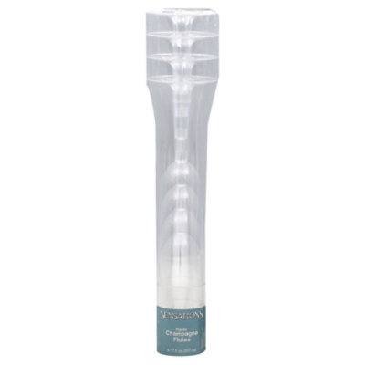 Sensations Champagne Flute 7oz - 4 CT - Image 1