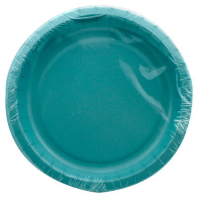 Sens Spa Blue Dinner Plates - 10 CT - Image 1