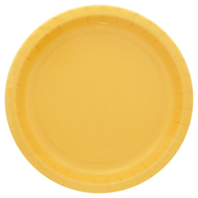 Sens Yellow Dinner Plates - 10 CT - Image 2