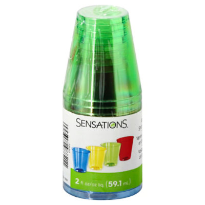 Sens Color Shot Glass 2oz - 16 CT - Image 1