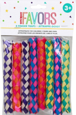 Unique 8 Finger Trap Favors - 8 CT - Image 2