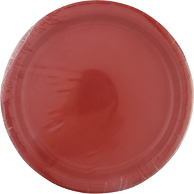 Cre Clsc Red Dinner Plates - 8 CT - Image 2