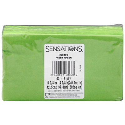 Sens Frsh Green Dinner Naps - 40 CT - Image 3