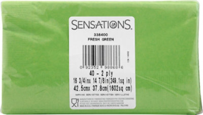 Sens Frsh Green Dinner Naps - 40 CT - Image 2