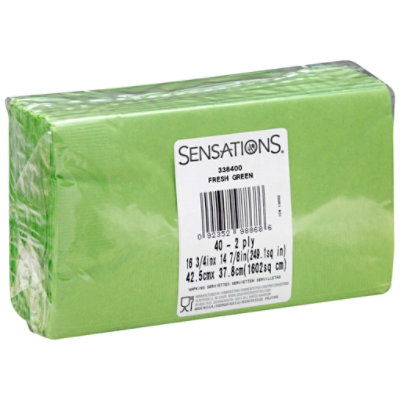 Sens Frsh Green Dinner Naps - 40 CT - Image 1