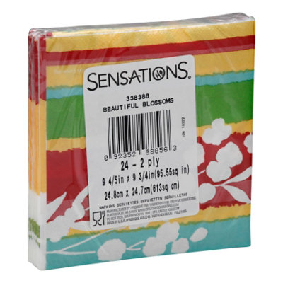 Sens Beautfl Blssm Bev Naps - 24 CT - Image 1