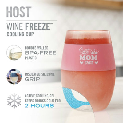 HOST - Wine FREEZE in Blush "Best Mom Ever" - Image 2