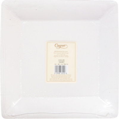Caspari Candles Dinner Plate - 8 CT - Image 4