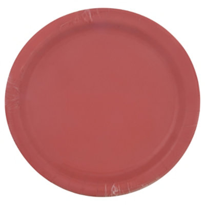 Cre Clsc Red Lunch Plates - 8 CT - Image 3