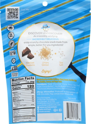 Undercover Quinoa Crisps Dark Chocolate Sea Salt - 3 OZ - Image 5