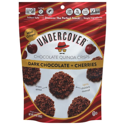 Undercover Quinoa Crisps Dark Chocolate Cherry - 3 OZ - Image 3