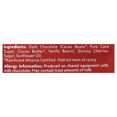 Undercover Quinoa Crisps Dark Chocolate Cherry - 3 OZ - Image 4
