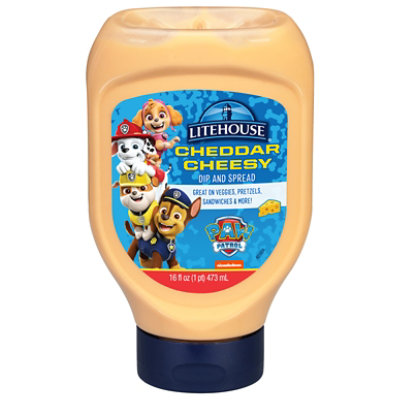 Litehouse Cheddar Cheesy Dip And Spread Paw Patrol 16 Fz - 16 FZ - Image 3