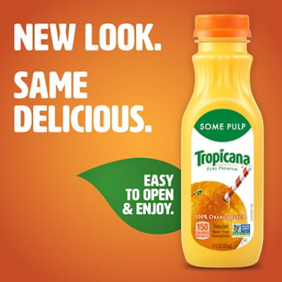 Tropicana Pure Premium Homestyle 100% Orange Juice 11fz - 11 FZ - Image 2