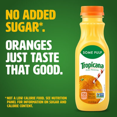 Tropicana Pure Premium Homestyle 100% Orange Juice 11fz - 11 FZ - Image 3