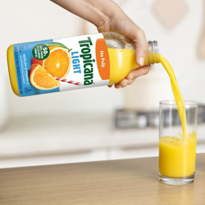 Tropicana Light Orange Juice Beverage No Pulp - 46 Fl. Oz. - Image 6