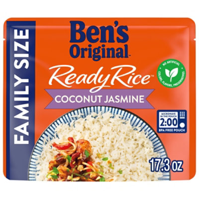 Ben Ready Rice Coconut Jasmine 17.284oz - 17.284OZ - Image 1