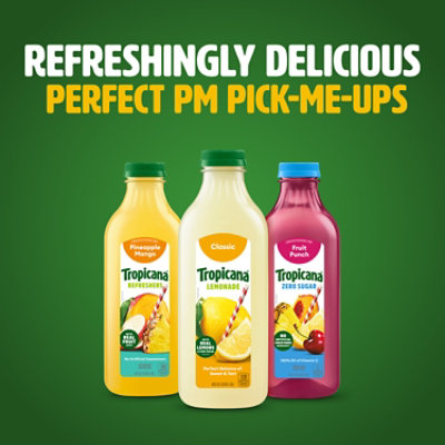 Tropicana Classic Lemonade Made with Real Lemons - 46 Fl. Oz. - Image 6