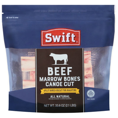 Swift Beef Marrow Bones Canoe Cut 33.6 - 33.6 OZ - Image 1