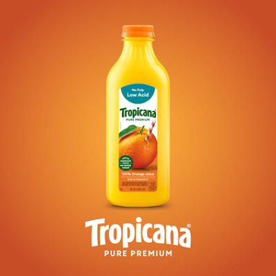 Tropicana Pure Premium Low Acid No Pulp Orange Fruit Juice 46 Fz - 46 FZ - Image 6