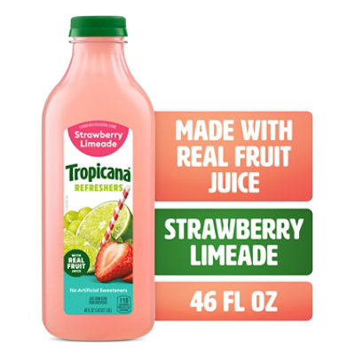 Tropicana Premium Drinks, Strawberry Limeade 46fz - 46 FZ - Image 1