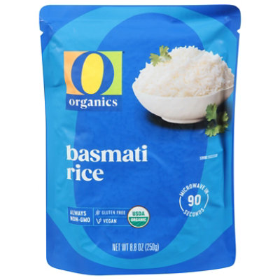 O Organics Basmati Rice Pouch 8.8 Ounce - 8.8 OZ - Image 2