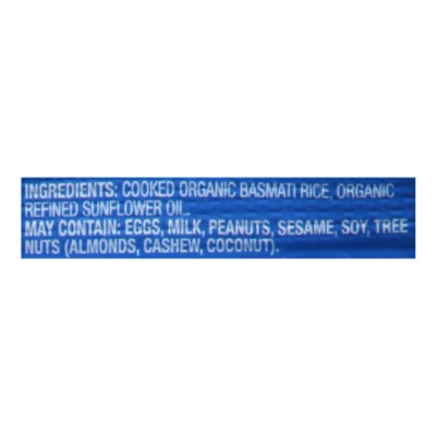 O Organics Basmati Rice Pouch - 8.8 Oz - Image 4