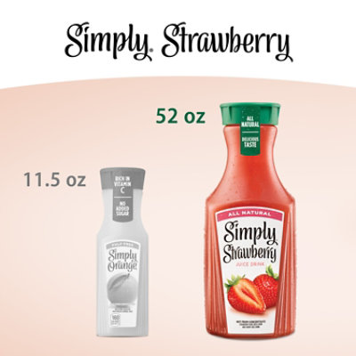 Simply Strawberry Bottle, 52 Fz - 52 FZ - Image 5