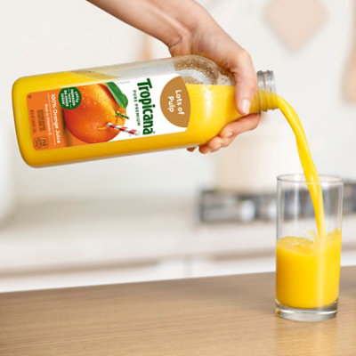 Tropicana Pure Premium 100% Orange Juice Original No Sugar Added - 46 Fl. Oz. - Image 7