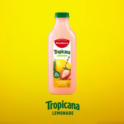 Tropicana Strawberry Lemonade Made with Real Lemons - 46 Fl. Oz. - Image 6