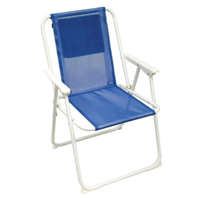 Preferred Nation - Portable Beach Chair, Blue - Image 1