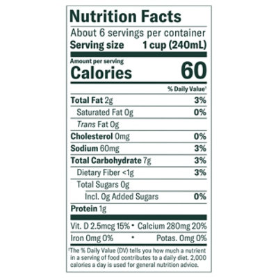 Chobani Oatmilk Zero Sugar Unsweetened 52 Fl Oz - 52 FZ - Image 3