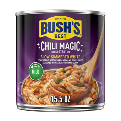 Bush's Chili Magic Slow Simmered White - 15.5 OZ - Image 1
