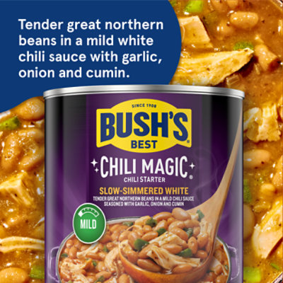 Bush's Chili Magic Slow Simmered White - 15.5 OZ - Image 2